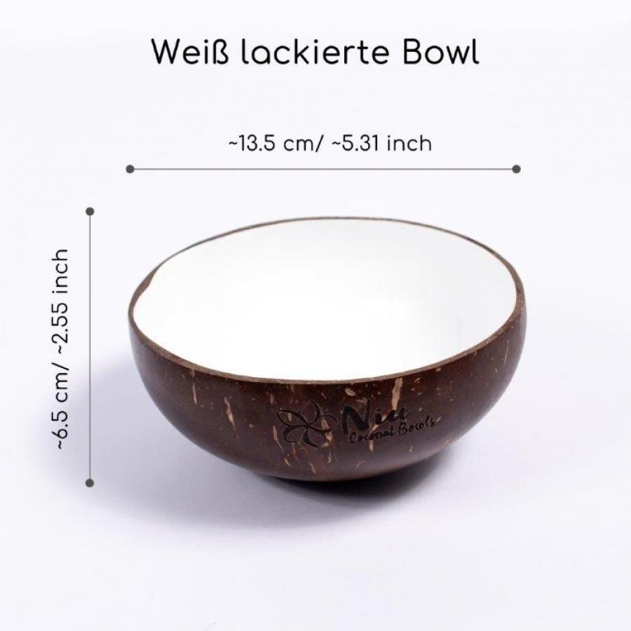 Coconut bowl white